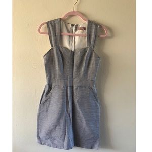 Black and White Striped Dress